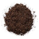 Brown peat - medium amount of beneficial microorganisms in peat